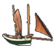 Bateau thonier, pour se rendre au gîte